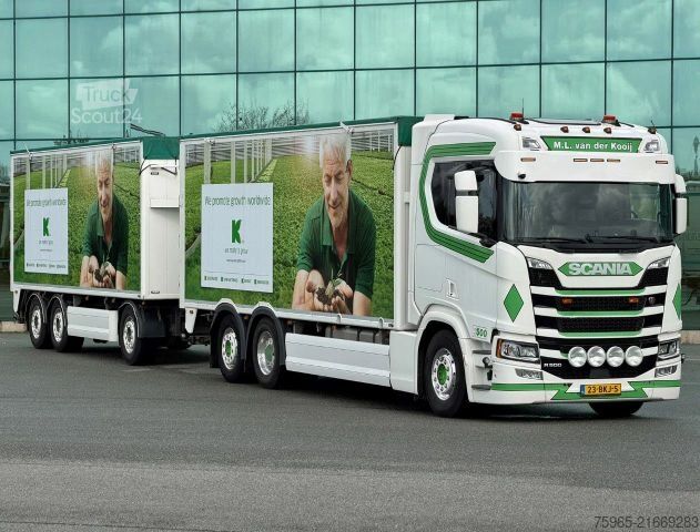 Camión para usos especiales SCANIA R500 NGS 6X2 FULL AIR RETARDER WALKING FLOOR NL