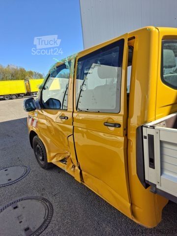 Pick-up furgon VW T6 Transporter Doka5-Sitzer 4-Türer Klima UNFALL