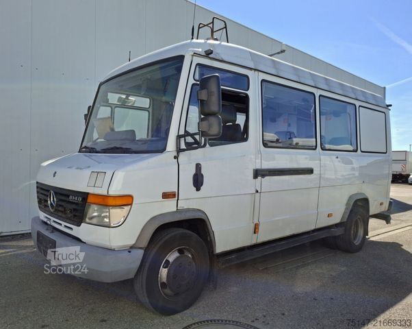 Kleinbus MERCEDES-BENZ 814 D Vario 11 Sitzer Mannschaftswagen Polizei