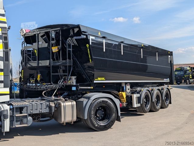 Kippers oplegger GRANULA Voll- ALU 30 cbm, Leer nur 5.100 Kg, MIETEN?