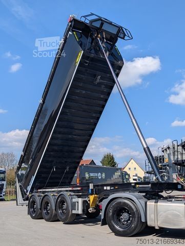 Kippers oplegger GRANULA Voll- ALU 30 cbm, Leer nur 5.100 Kg, MIETEN?