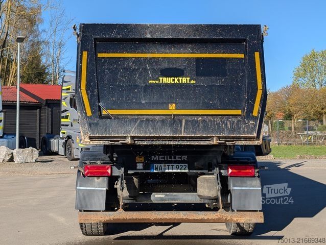 Semi-remorque benne MEILLER HardoX 25 cbm, E- Verdeck, MIETEN?