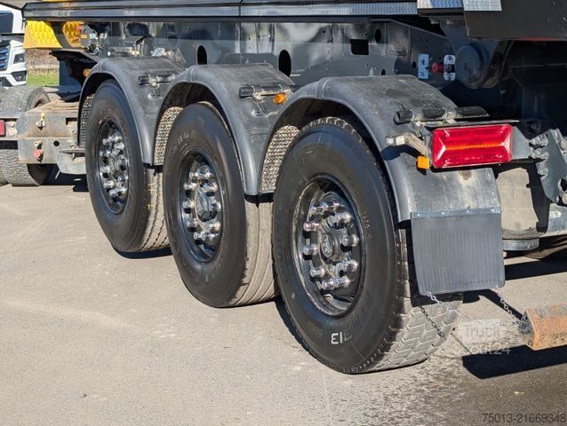 Semi-remorque benne MEILLER HardoX 25 cbm, E- Verdeck, MIETEN?