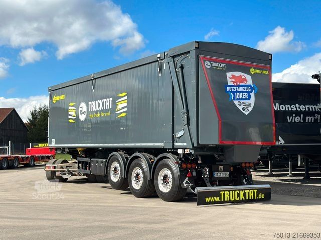 Tanker semitrailer LANGENDORF Combi-Liner Kipper 48 cbm+ Gülle 27 cbm, MIETEN?