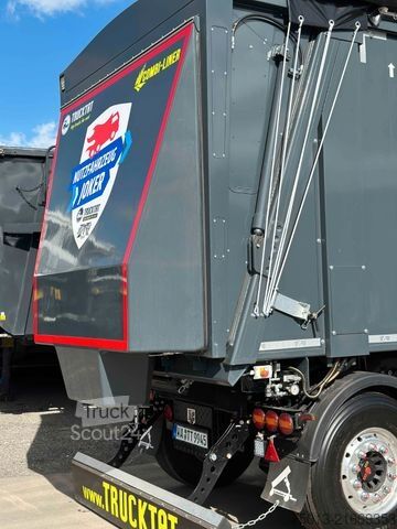 Tanker semitrailer LANGENDORF Combi-Liner Kipper 48 cbm+ Gülle 27 cbm, MIETEN?