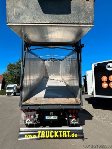 Tanker semitrailer LANGENDORF Combi-Liner Kipper 48 cbm+ Gülle 27 cbm, MIETEN?