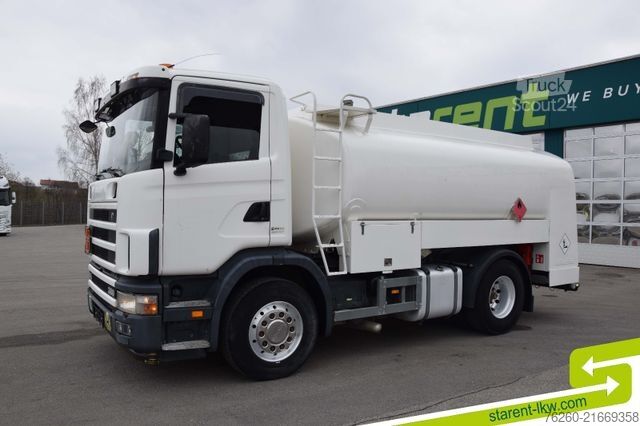Autocisterna SCANIA 114L 380 2 Kammer Tankaufbau 12.500 Liter