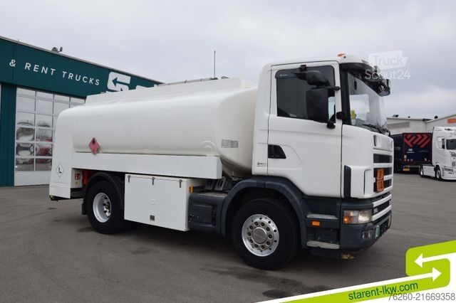 Autocisterna SCANIA 114L 380 2 Kammer Tankaufbau 12.500 Liter