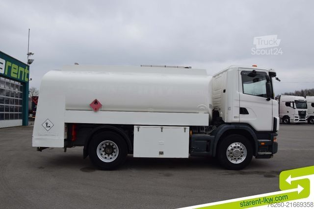 Autocisterna SCANIA 114L 380 2 Kammer Tankaufbau 12.500 Liter