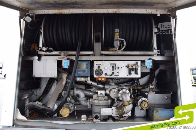 Autocisterna SCANIA 114L 380 2 Kammer Tankaufbau 12.500 Liter