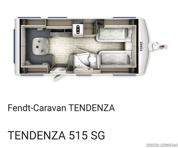 Campingvogn Fendt Tendenza 515 SG