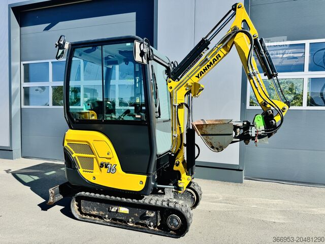 Minigraafmachine Yanmar SV 16 - 1. HAND