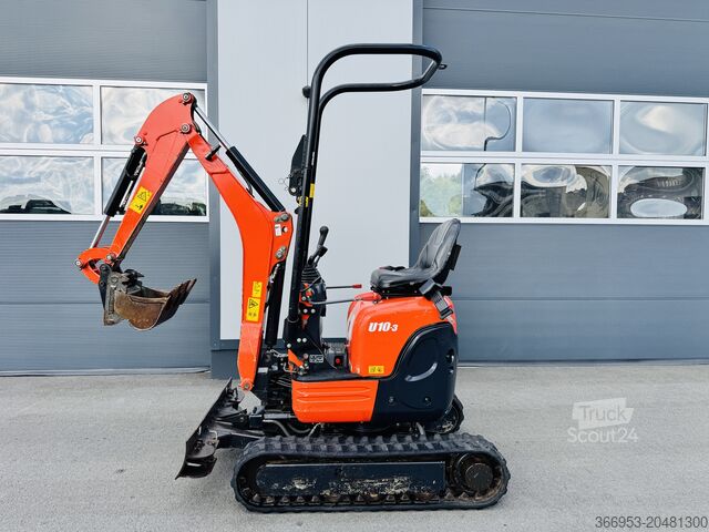 Minigraafmachine Kubota U10-3