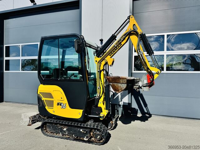 Minigraafmachine Yanmar SV 16 - 1. HAND