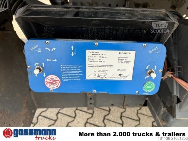 LKW mit Kofferaufbau Mercedes-Benz Antos 1836 L 4x2, Getränkekoffer, LBW Dautel