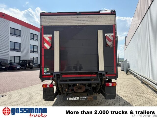 LKW mit Kofferaufbau Mercedes-Benz Antos 1836 L 4x2, Getränkekoffer, LBW Dautel