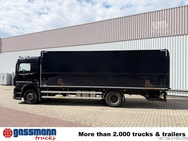LKW mit Kofferaufbau Mercedes-Benz Antos 1836 L 4x2, Getränkekoffer, LBW Dautel