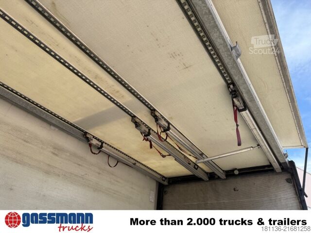 LKW mit Kofferaufbau Mercedes-Benz Antos 1836 L 4x2, Getränkekoffer, LBW Dautel