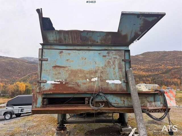 Nuolaužų smulkintuvas Kue-Ken CT 1000 crushing screen