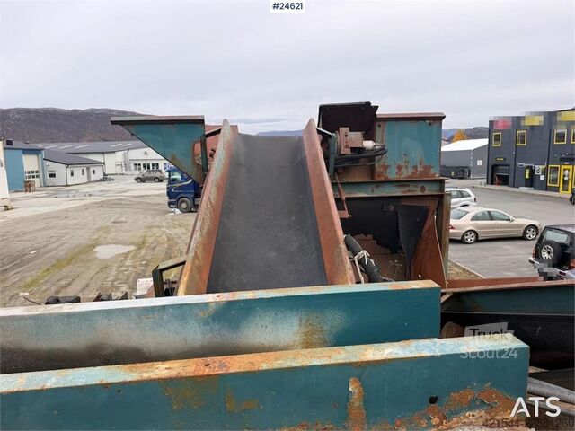 Nuolaužų smulkintuvas Kue-Ken CT 1000 crushing screen