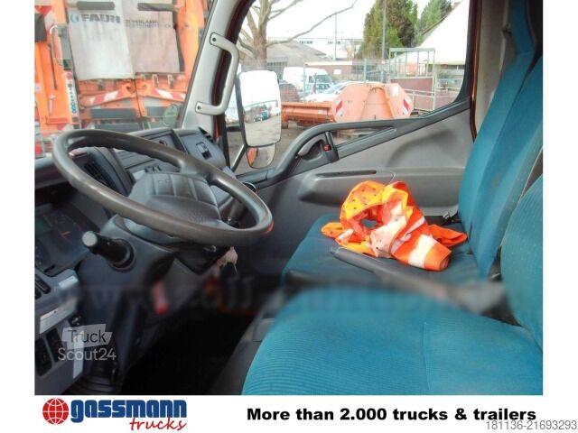 Furgón volquete Mitsubishi Pfau Cityjet C60 4x2 mit Kran Fassi Fassi