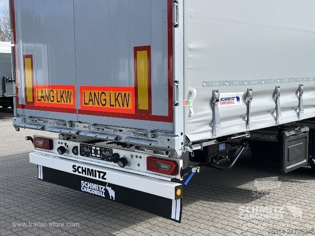 Auflieger mit Pritsche & Plane Schmitz Cargobull Curtainsider Mega Getränke