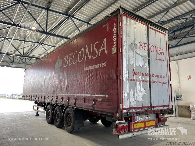 Semi-reboque aberto com lona Leci Trailer Curtainsider Standard