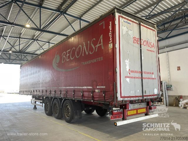 Semi-reboque aberto com lona Leci Trailer Curtainsider Standard