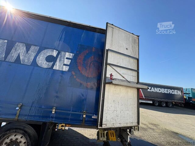 Schiebeplanen Schmitz Cargobull Schuifzeilen/Schuifdak NL Trailer APK/TUV 03-08...