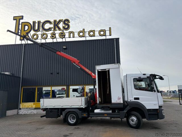 Jeřábové vozidlo Mercedes-Benz Atego 921 + PALFINGER 4200 + EURO 6 + PERFECT C...