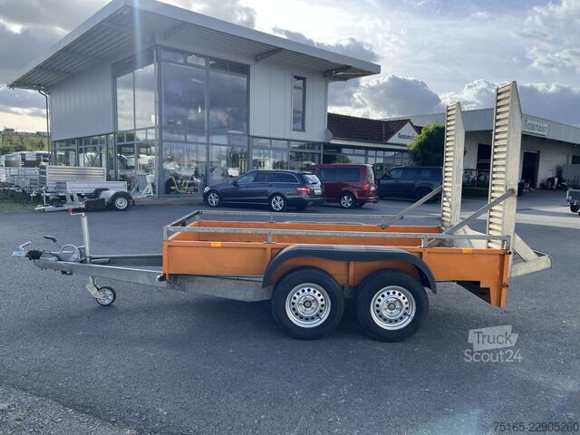 Přepravníky strojů a bagrové přívěsy HEINEMANN Baggeranhänger Maschinentransporter