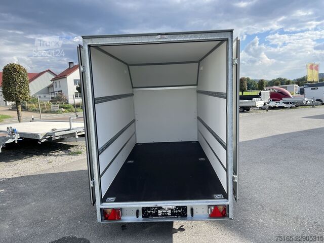Kasti piekabe Blyss F2030HTD Aeroschräge Kofferanhänger
