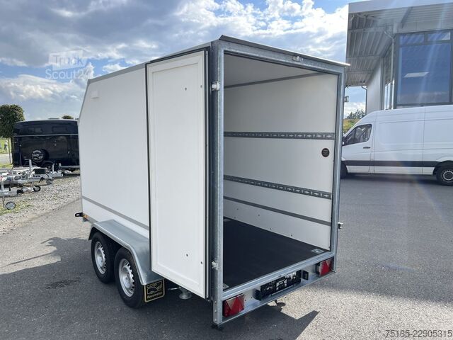Kasti piekabe Blyss F2030HTD Aeroschräge Kofferanhänger
