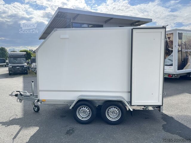 Kasti piekabe Blyss F2030HTD Aeroschräge Kofferanhänger