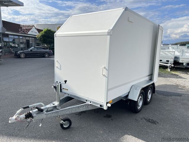 Kasti piekabe Blyss F2030HTD Aeroschräge Kofferanhänger
