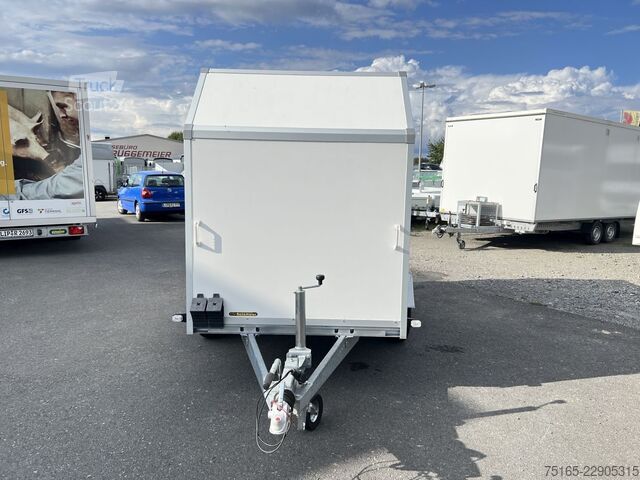 Kasti piekabe Blyss F2030HTD Aeroschräge Kofferanhänger