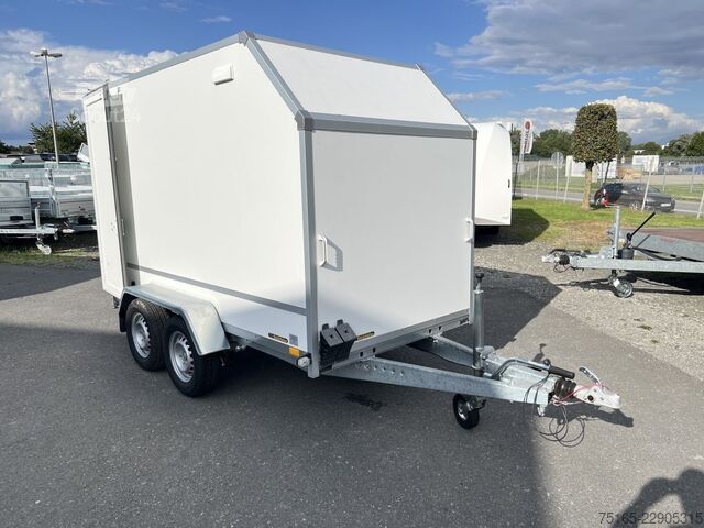 Kasti piekabe Blyss F2030HTD Aeroschräge Kofferanhänger