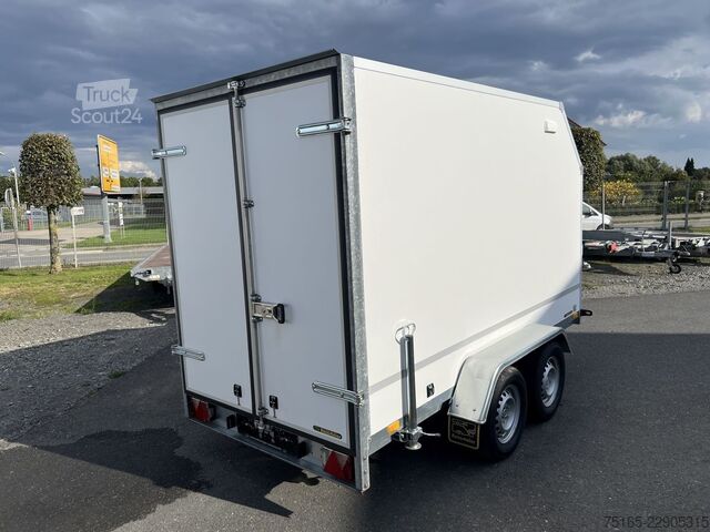 Kasti piekabe Blyss F2030HTD Aeroschräge Kofferanhänger
