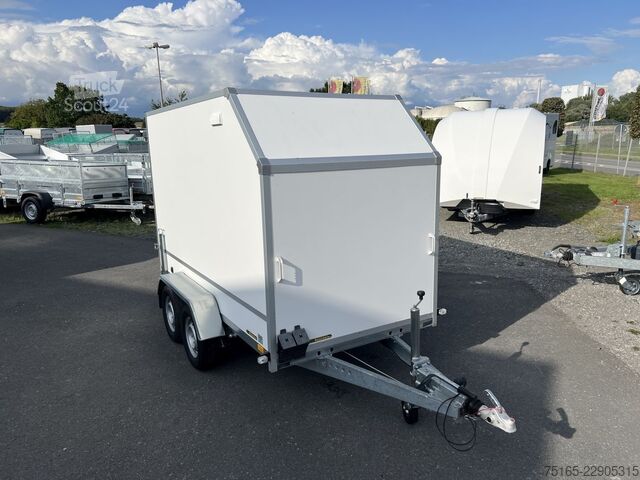 Kasti piekabe Blyss F2030HTD Aeroschräge Kofferanhänger