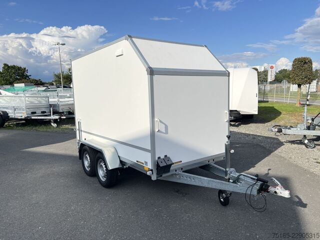 Kasti piekabe Blyss F2030HTD Aeroschräge Kofferanhänger
