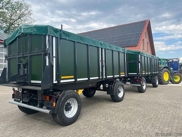 Kiepaanhangwagen Lametec 18to Interne Nr. 8296