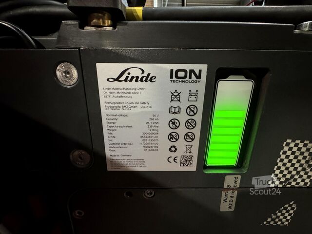 2019-es szerviz + UVV 2027/09-ig Linde E 25