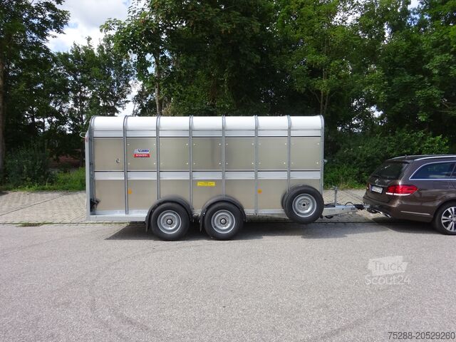 Livestock trailer Ifor Williams TA510G14 Easy-Load, Frontklappe