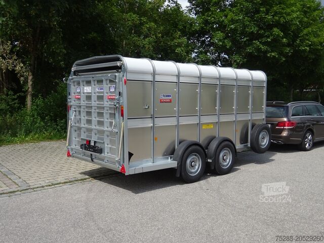 Livestock trailer Ifor Williams TA510G14 Easy-Load, Frontklappe