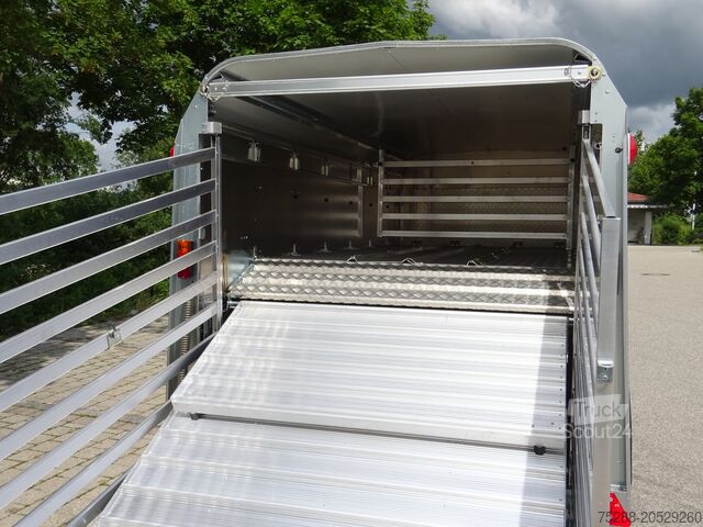 Livestock trailer Ifor Williams TA510G14 Easy-Load, Frontklappe
