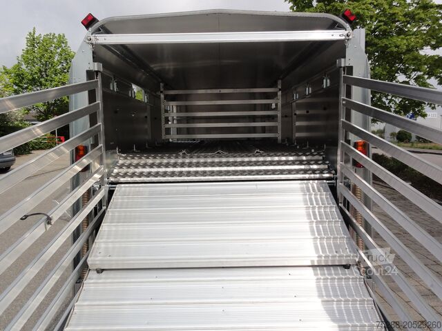 Livestock trailer Ifor Williams TA510G14 Easy-Load, Frontklappe