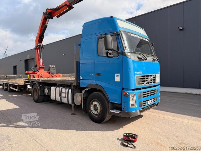 Camião-grua Volvo FH 460 4X2 + CRANE PALFINGER PK20002 6X (17m) +...