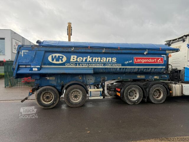 Pašizgāzējs LANGENDORF SK 20B 2-AXLES STEEL TIPPER (BODY + CHASSIS) - ...