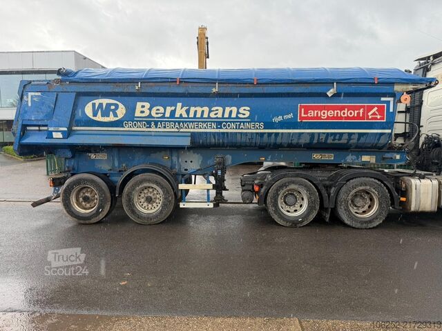 Pašizgāzējs LANGENDORF SK 20B 2-AXLES STEEL TIPPER (BODY + CHASSIS) - ...