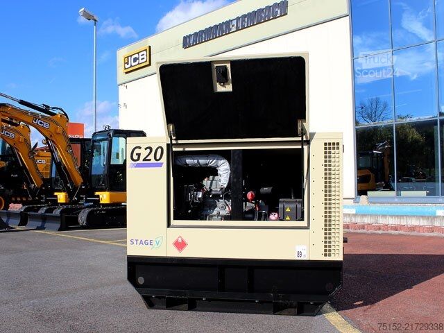 Generator de energie Doosan G20-CE - Stufe 5 - Generator - Stromgenerator - NEU mit FI-Schutzschalter Typ B - DGUV